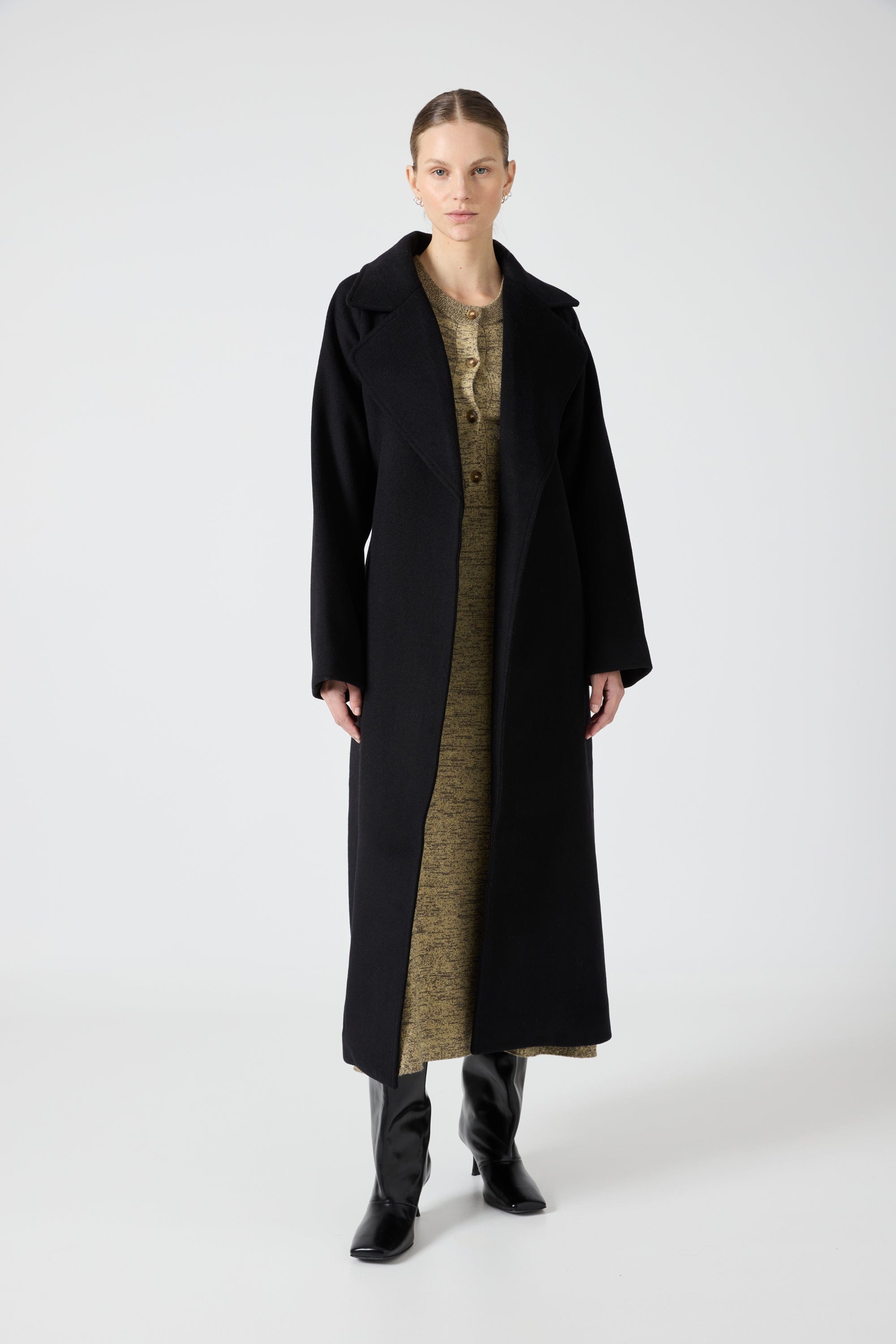 CLASSIC WOOL COAT BLACK