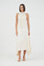ALLURE GATHERED TANK DRESS | BABY'S BREATH - THIRD FORM