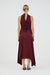 ALLURE GATHERED TANK DRESS | CABERNET - THIRD FORM