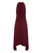 THIRD FORM ALLURE GATHERED TANK DRESS | CABERNET