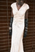 ALLURE GATHERED TEE DRESS | BABY'S BREATH - THIRD FORM