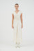 ALLURE GATHERED TEE DRESS | BABY'S BREATH - THIRD FORM