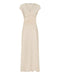 ALLURE GATHERED TEE DRESS | BABY'S BREATH - THIRD FORM