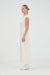 ALLURE GATHERED TEE DRESS | BABY'S BREATH - THIRD FORM