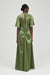 THIRD FORM ANCHORED FLOOR LENGTH DRESS | OLIVE