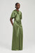THIRD FORM ANCHORED FLOOR LENGTH DRESS | OLIVE