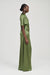 THIRD FORM ANCHORED FLOOR LENGTH DRESS | OLIVE