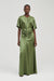 THIRD FORM ANCHORED FLOOR LENGTH DRESS | OLIVE