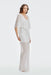 Arrival Frilled Maxi Dress | Ivory - THIRD FORM