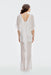 Arrival Frilled Maxi Dress | Ivory - THIRD FORM