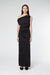 ATHENA OFF SHOULDER MAXI DRESS | BLACK - THIRD FORM