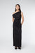 ATHENA OFF SHOULDER MAXI DRESS | BLACK - THIRD FORM