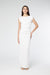 ATHENA OFF SHOULDER MAXI DRESS | CLOUD - THIRD FORM