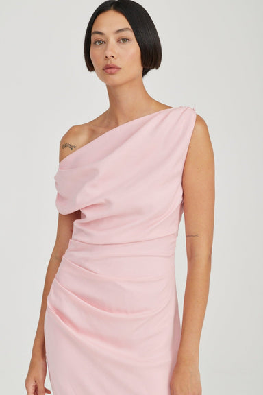 ATHENA OFF SHOULDER MAXI DRESS | PETAL - THIRD FORM