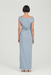 ATHENA OFF SHOULDER MAXI DRESS | RIVER - THIRD FORM