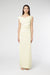 ATHENA OFF SHOULDER MAXI DRESS | SORBET - THIRD FORM