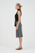 AURA BUTTON UP TANK TOP | BLACK - THIRD FORM