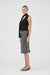 AURA BUTTON UP TANK TOP | BLACK - THIRD FORM