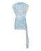 AURA DRAPED MINI DRESS | FLORAL ILLUSION - THIRD FORM