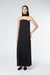 BIA STRAPLESS MAXI DRESS | BLACK - THIRD FORM