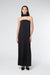 BIA STRAPLESS MAXI DRESS | BLACK - THIRD FORM