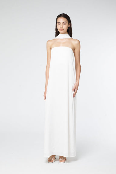 BIA STRAPLESS MAXI DRESS | CLOUD - THIRD FORM