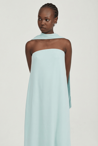 THIRD FORM BIA STRAPLESS MAXI DRESS | SEA SPRAY