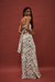 BLUE BELL BIAS STRAPLESS DRESS | FLORAL - THIRD FORM