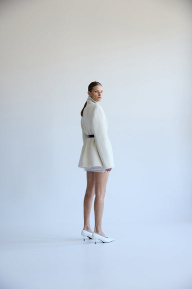 BOUCLE BLAZER | CREAM - THIRD FORM