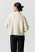 THIRD FORM BOUCLE COLLARED KNIT | CREAM