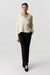 THIRD FORM BOUCLE COLLARED KNIT | CREAM