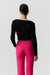 THIRD FORM BOUCLE CROP CARDIGAN KNIT | BLACK