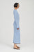 THIRD FORM BOUND KNIT LS DRESS | HAZE & COCOA