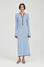 THIRD FORM BOUND KNIT LS DRESS | HAZE & COCOA