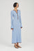 THIRD FORM BOUND KNIT LS DRESS | HAZE & COCOA