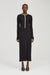 THIRD FORM BOUND KNIT LS DRESS | SOOT & SHELL