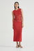 THIRD FORM BREAK AWAY KNIT MAXI TANK DRESS | SCARLET