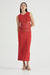THIRD FORM BREAK AWAY KNIT MAXI TANK DRESS | SCARLET