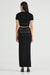 THIRD FORM BREAK AWAY KNIT POLO TOP | BLACK