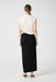 CASCADE CUTOUT JERSEY DRESS | CREAM/BLACK - THIRD FORM