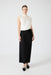 CASCADE CUTOUT JERSEY DRESS | CREAM/BLACK - THIRD FORM