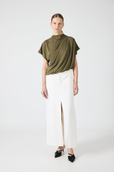 THIRD FORM CASCADE JERSEY TOP | STONE