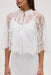 CHARMED LACE CAPE AND SLIP | IVORY - THIRD FORM