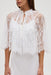 THIRD FORM CHARMED LACE CAPE AND SLIP | IVORY