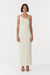CHROME VISION ASYMMETRIC BODICE | CREAM - THIRD FORM