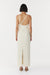 CHROME VISION ASYMMETRIC BODICE | CREAM - THIRD FORM