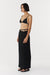 THIRD FORM CHROME VISION ASYMMETRIC SKIRT | BLACK