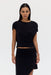 CRAVE BACKOUT TOP | GRAPHITE - THIRD FORM