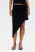 THIRD FORM CRAVE DRAPE SKIRT | GRAPHITE