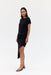 THIRD FORM CRAVE DRAPE SKIRT | GRAPHITE